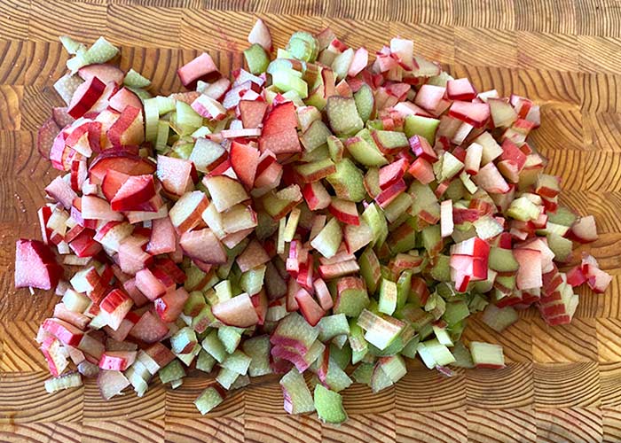 Rhubarb Muffins