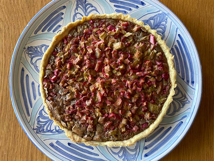 Auntie Lil’s Rhubarb Tart