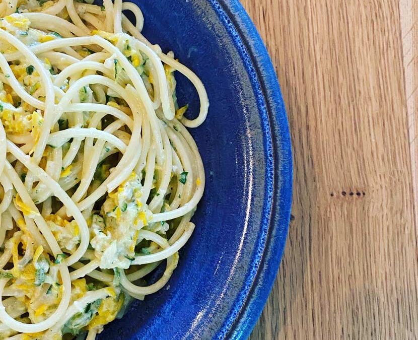 Zucchini + Lemon Pasta